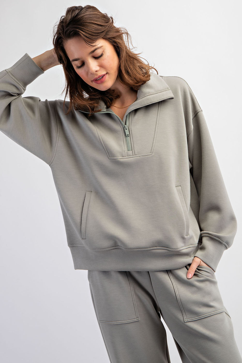 Scuba Quarter Zip Pullover