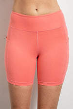Curvy Mid-thigh Biker Shorts