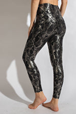 Eclipse Gold and Silver Leggings