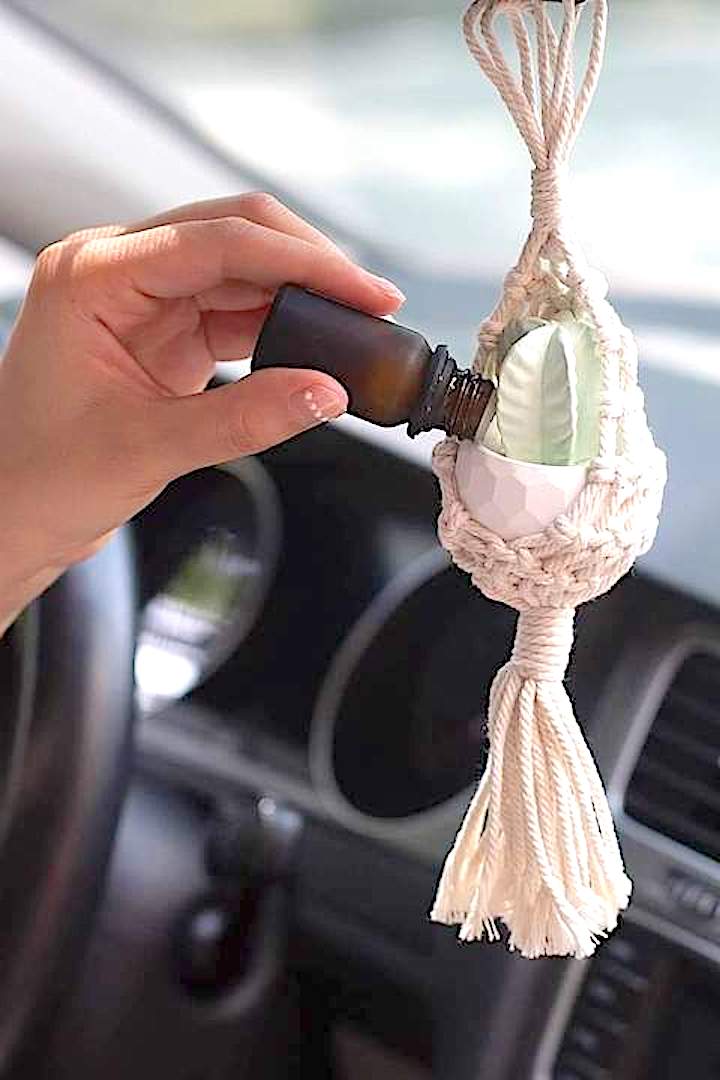 Keep your car smelling amazing with our Succulent Car Air Freshener! This is such a cute way to bring your favorite essential oils into your car with a little style. Customize your scent at any moment, for an always relaxing and great smelling car ride! ... Sold by Torie Swimwear 