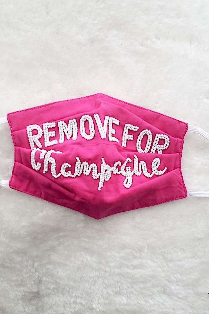 Remove for Champagne Mask (Custom)