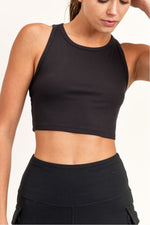 Cropped Racer Tank