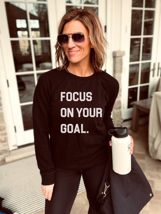 Focus On Your Goal Raglan