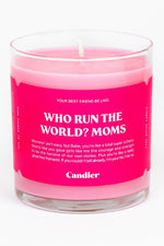Moms Run the World Candle