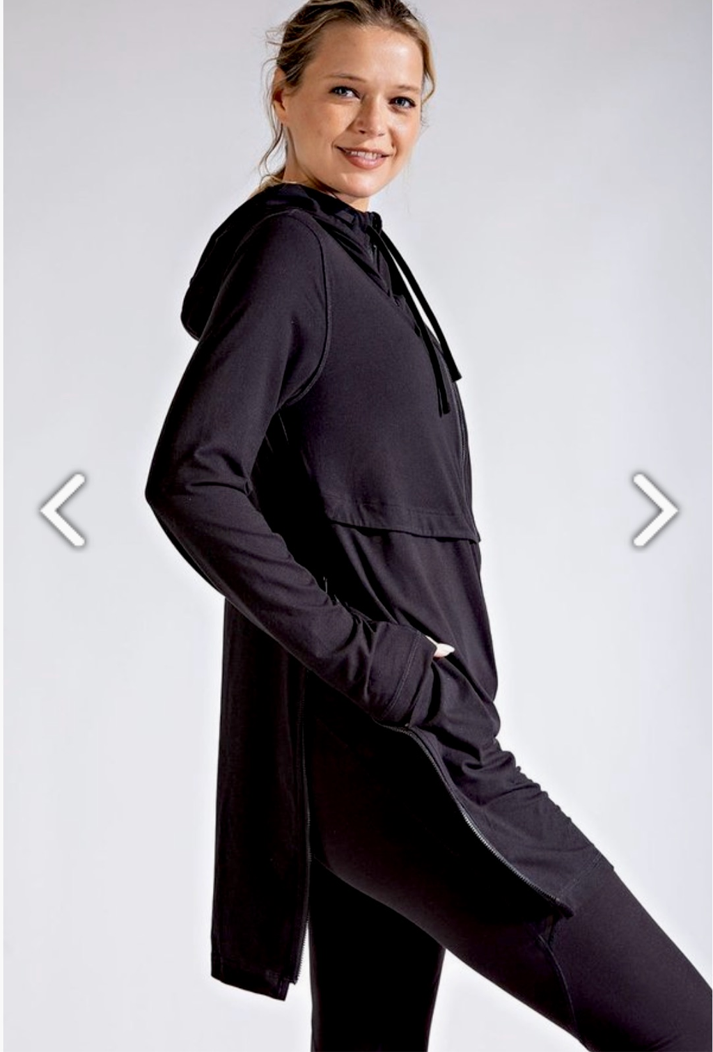 Yoga Trench Hoodie