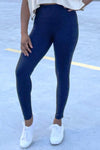 -The TS Ultimate Legging-  These pants go straight to Torie's FAVORITES due to being performance level and featuring a high waistband for ab support. The deep side pockets are large enough to hold your phone and a few other necessities. The NO SEAM front avoids the whole camel toe situation as well as provides extra comfort. What's truly not to love about these leggings?  77% Nylon, 23% Lycra -  Moisture Wicking -  Four Way Stretch -  Tummy Control - 
